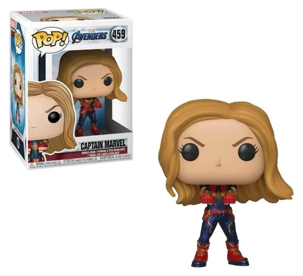 Avengers Captain Marvel 459 Funko Pop Figurine en vinyle de collection