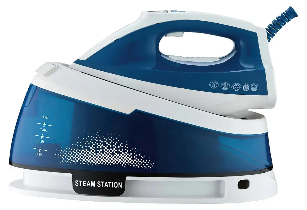 Fer à repasser puissant 3600W élimine plis tenaces design ergonomique