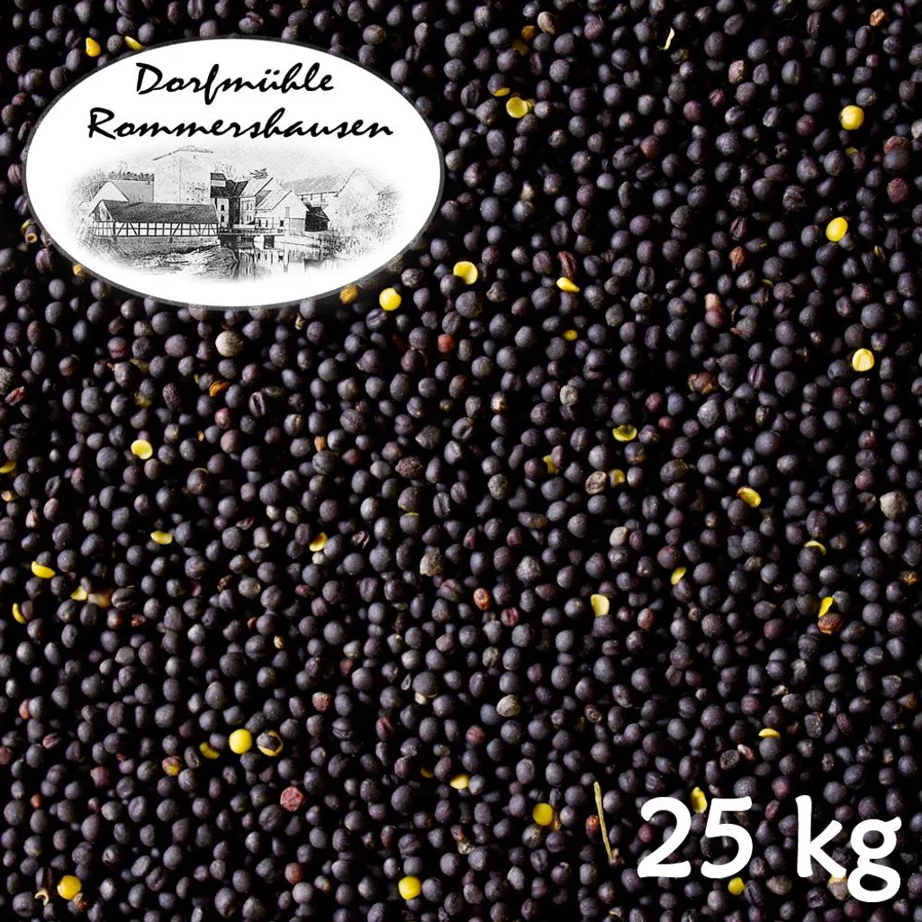 Graines de Colza Noir 25 kg Purifiées sans Poussière pour Bouillotte