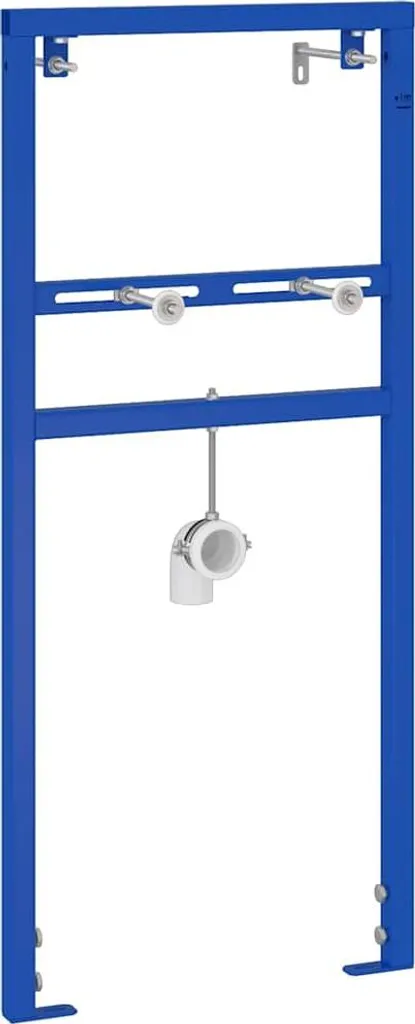 Support mural de douche bleu 112 cm - Organiser votre salle de bain