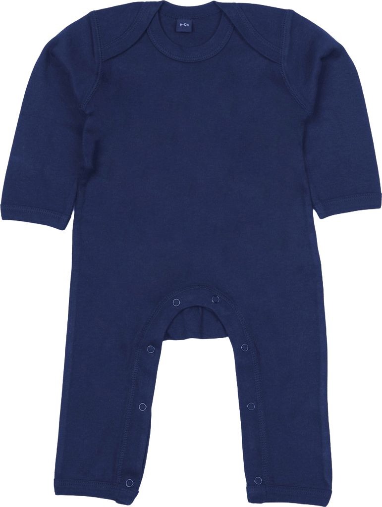 Babybugz - Strampler für Baby Langärmlig BC5470 (80) (Navy)