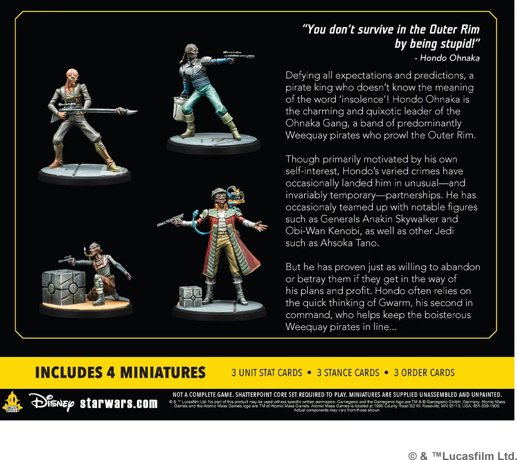 Figurines Star Wars Shatterpoint That's Good Business Pack Multilingue - 2