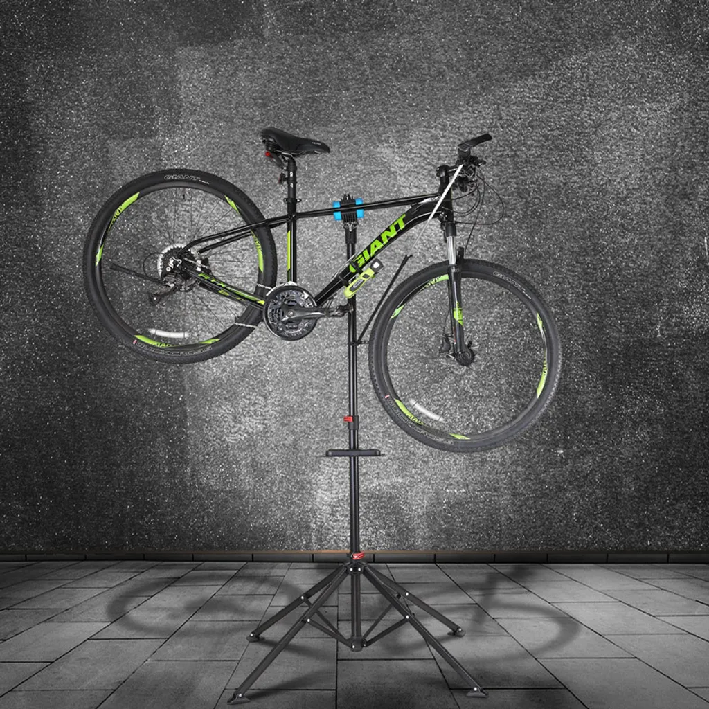 Pied de Réparation Vélo Professionnel et Télescopique pour Atelier