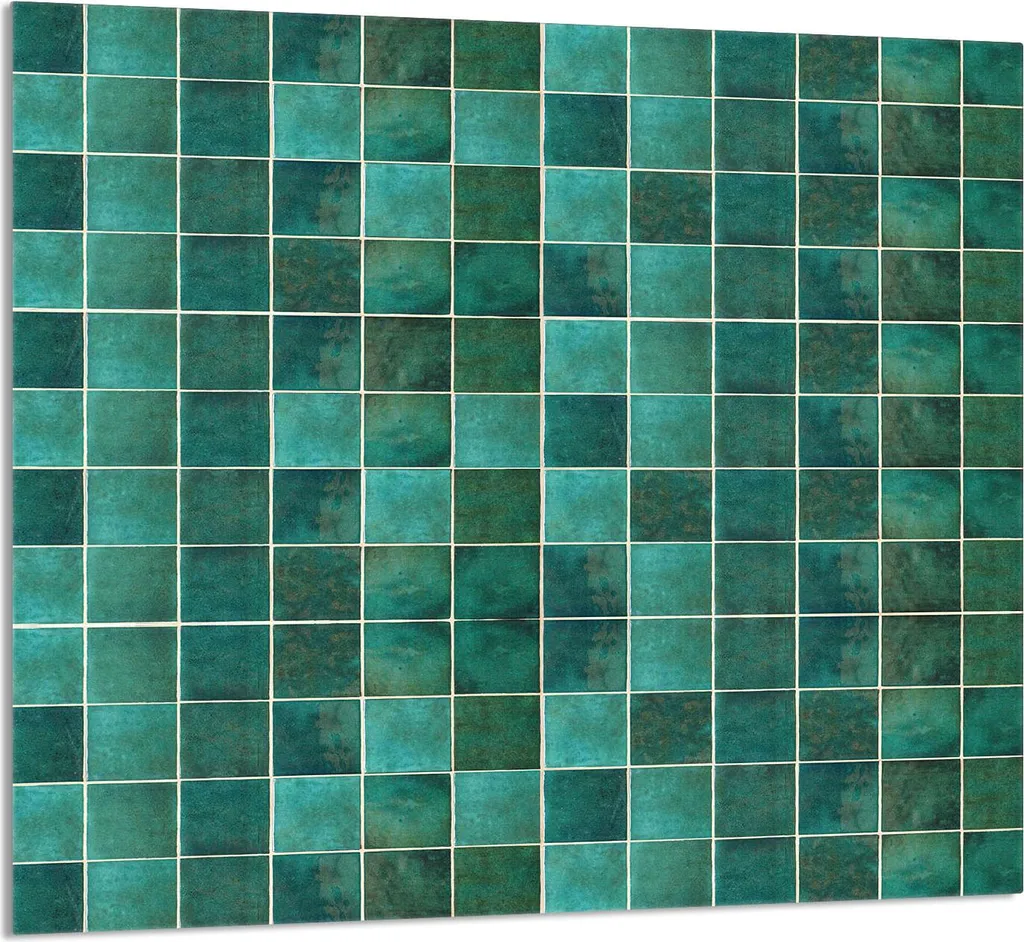 PIATTO IN VETRO PER CUCINA 65x60 Verde