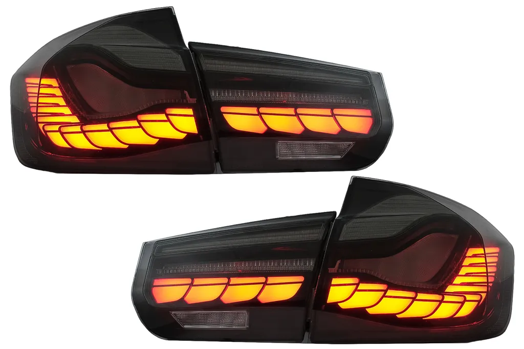 Rénovation feux arrière BMW Série 3 F30 F80 look OLED Dynamic Smoke