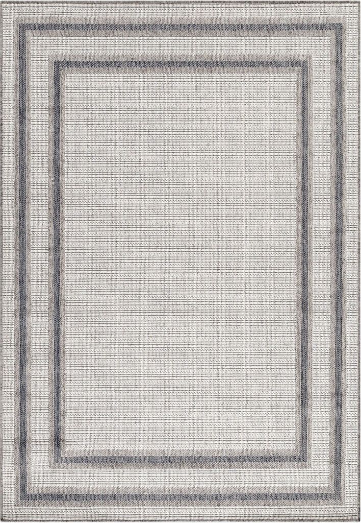 Villa Möbel Aruaro Terrasse, Garten, Balkon, Balkon-Teppich, Outdoorteppich, Farbe:Creme, Grösse:80x250 cm