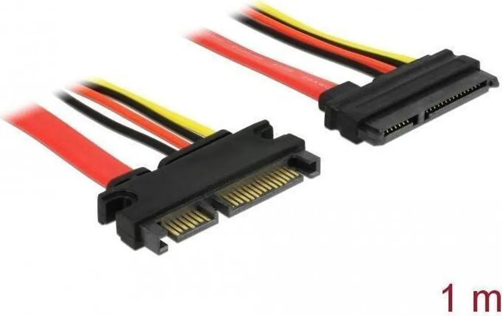 Extension Cable SATA 6 Gb/s DeLOCK - Prolunga Professionale 22-pin