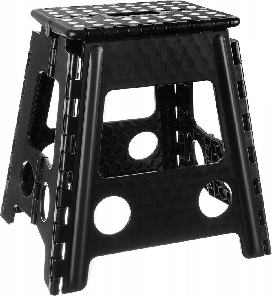 Malatec Černobílý skládací taburet, 39 cm Obrázek produktu 11