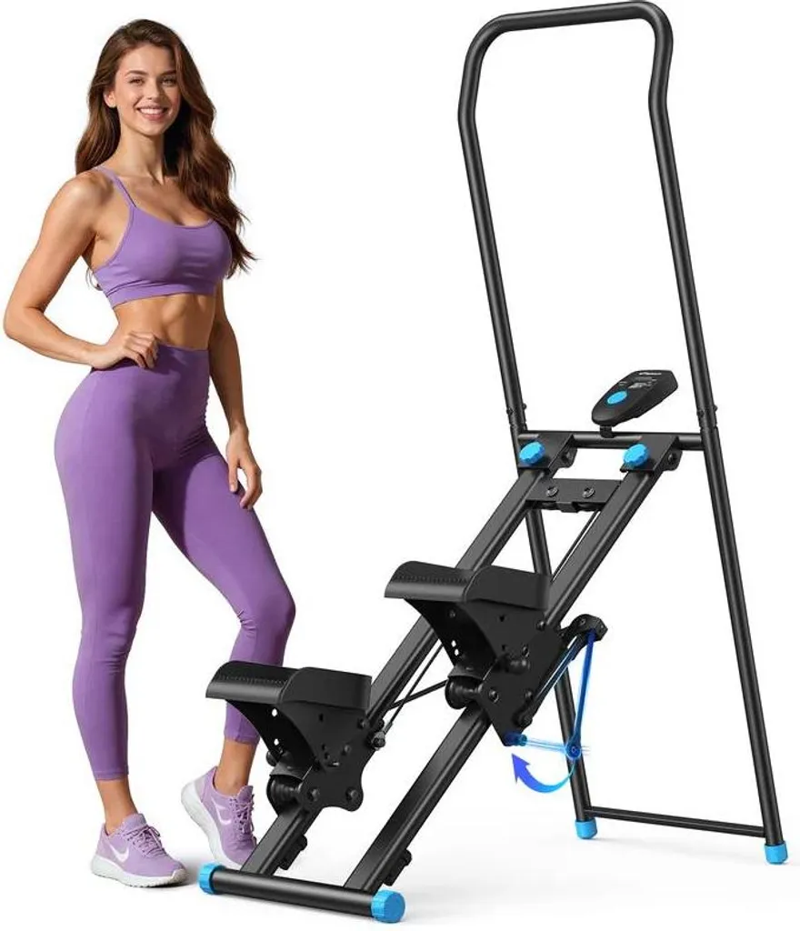 MERACH 2438 Treuil Vertical Pliable : Musclez votre Dos sans Encombrement