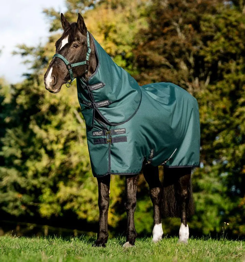 Amigo Ripstop 900D Plus 100g Horseware - Coperta 140cm Dynasty Green