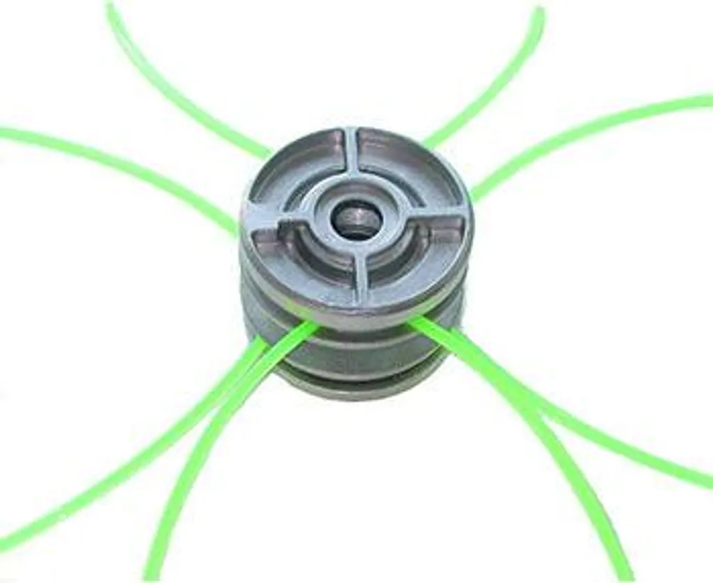 Tête universelle pour débroussaillage intense en aluminium et fils