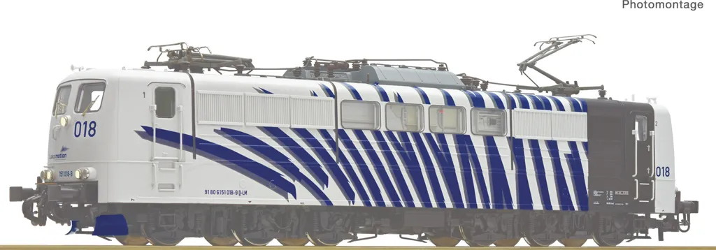 Locomotive électrique 151 018-9 Roco 7500115 HO Lokomotion
