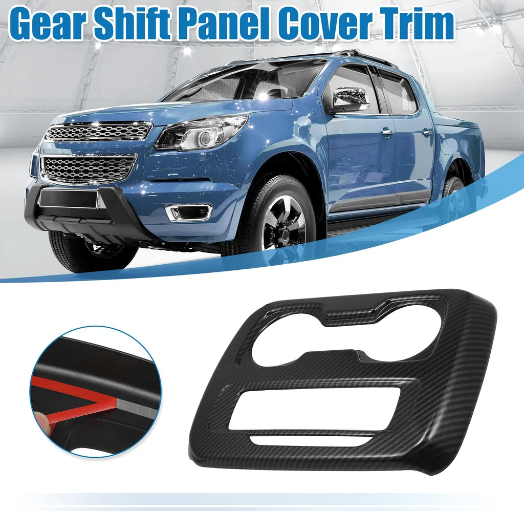 Couverture Trim Carbone Panneau Vitesses - Protection Anti-Rayures 3D