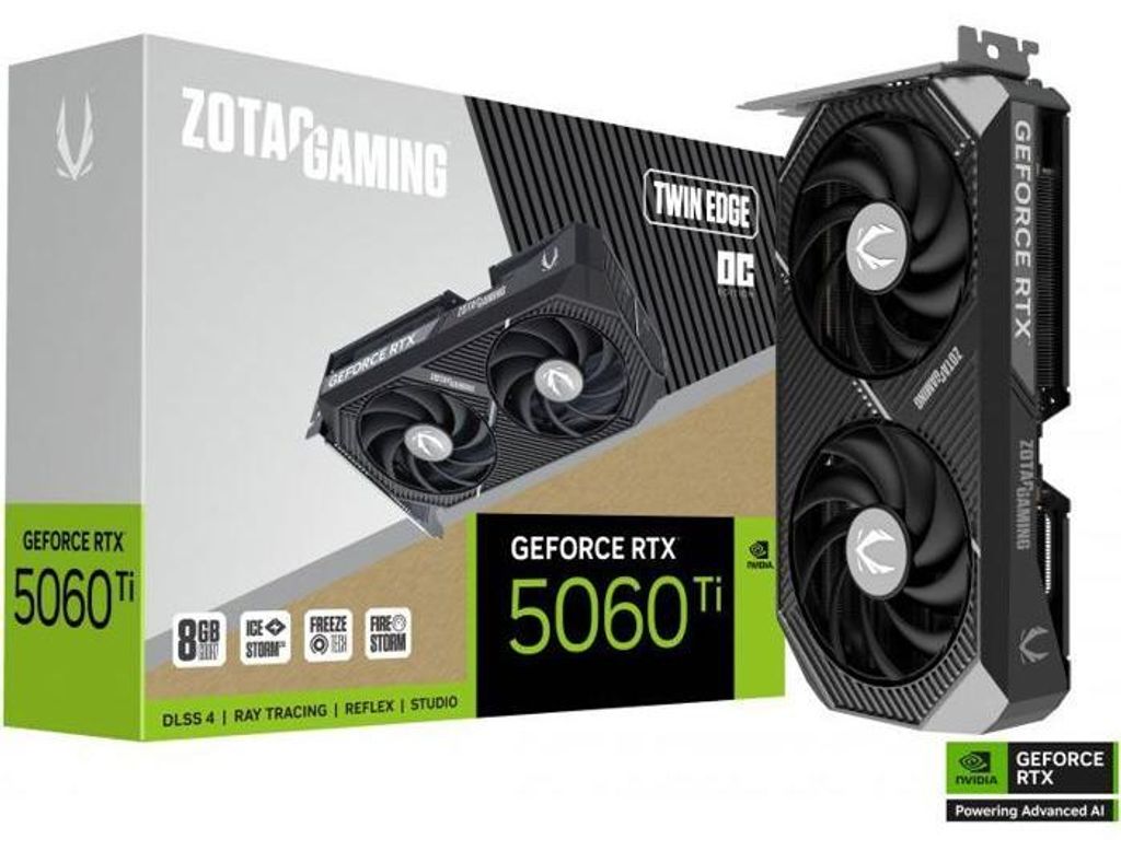 Gaming-Grafikkarte - GeForce RTX 5060 Ti - Twin Edge OC - 8 Produktbild 