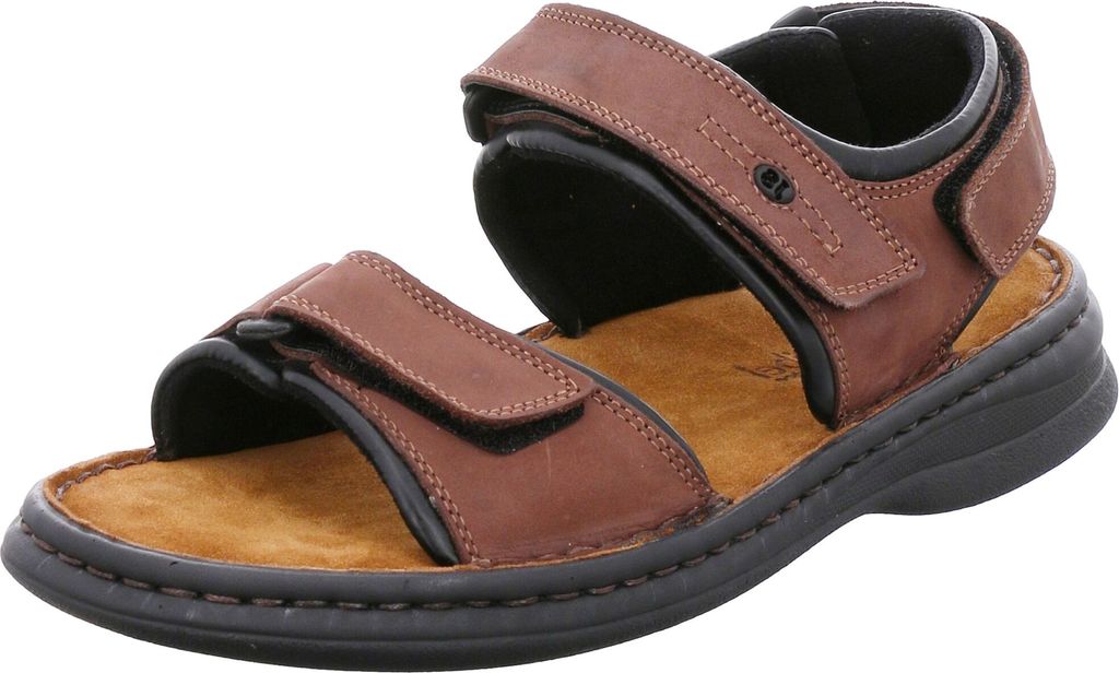 Josef Seibel 10104-11 Rafe Herren Sandale Outdoor bequem weiches Fußbett, Größe:43 EU, Farbe:Braun