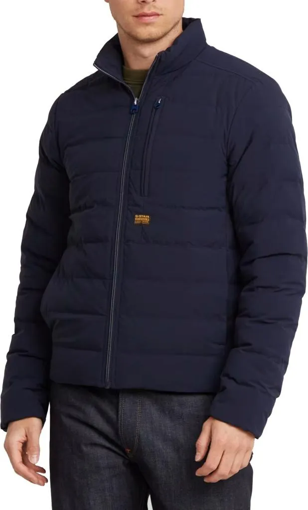 G-Star Foundation Liner Jkt Bleue : Fini le Froid avec cette Veste Fine