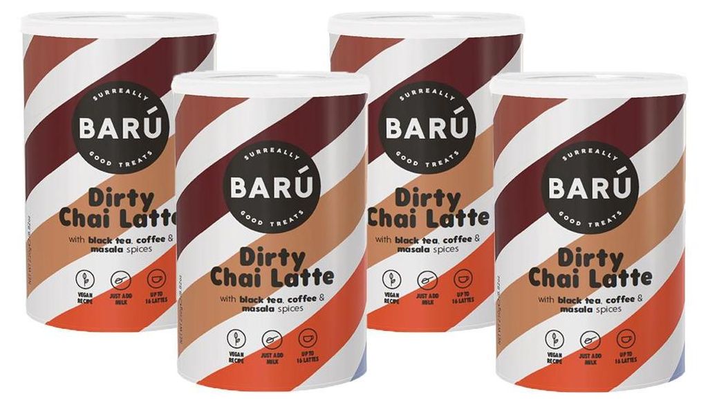 BARÚ Dirty Chai Latte - Instant-Teepulver - 4 x 250 g - 64 Produktbild 
