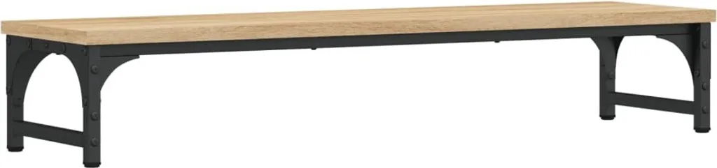 vidaXL Support d'écran Chêne Sonoma 85x23x15,5 cm en Bois d'Ingénierie