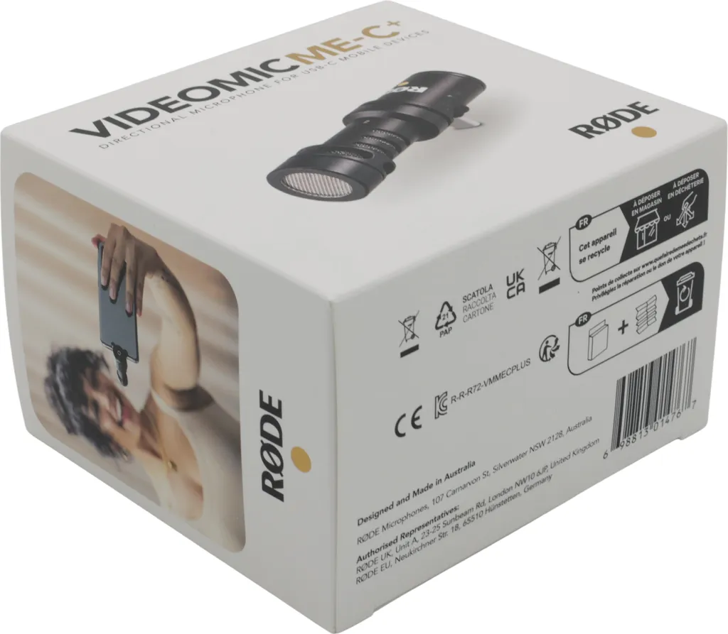 Microfono Direzionale RODE VideoMic Me-C+ Nero per USB-C Mobile - 18