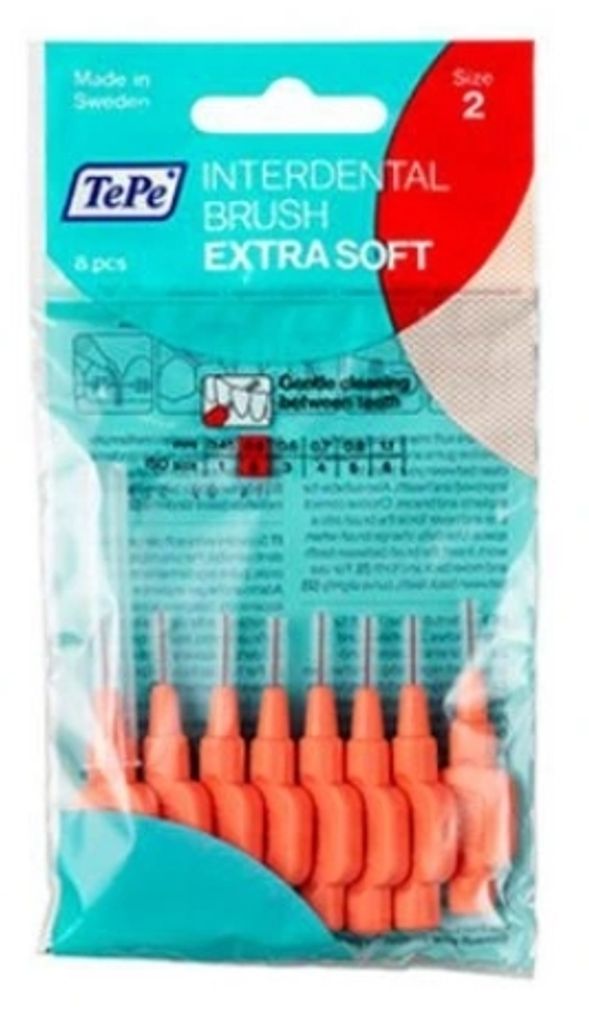 TePe Scovolini interdentali extra morbidi 2 rossi (0,5 mm) Immagine del prodotto 