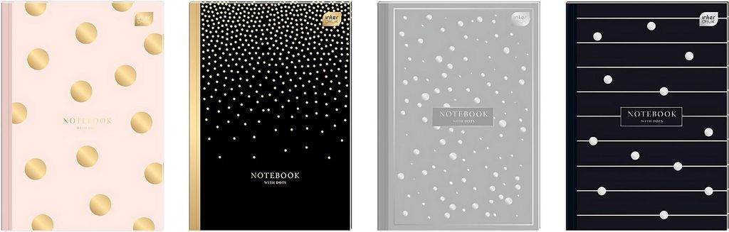 Interdruk Perfekt carnet de notes relié A5 dotted 64 Image du produit 