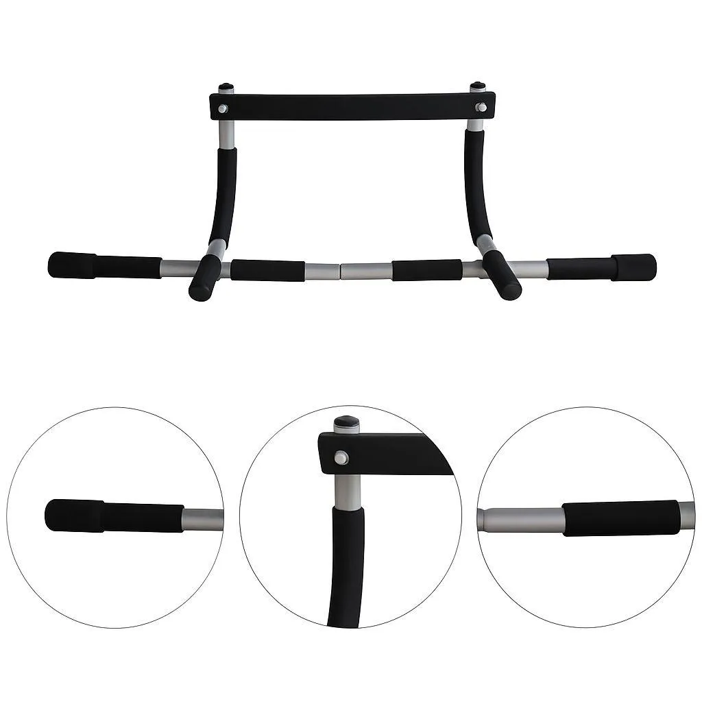 Barre de musculation pour porte X-sport télescopique et ajustable 100kg