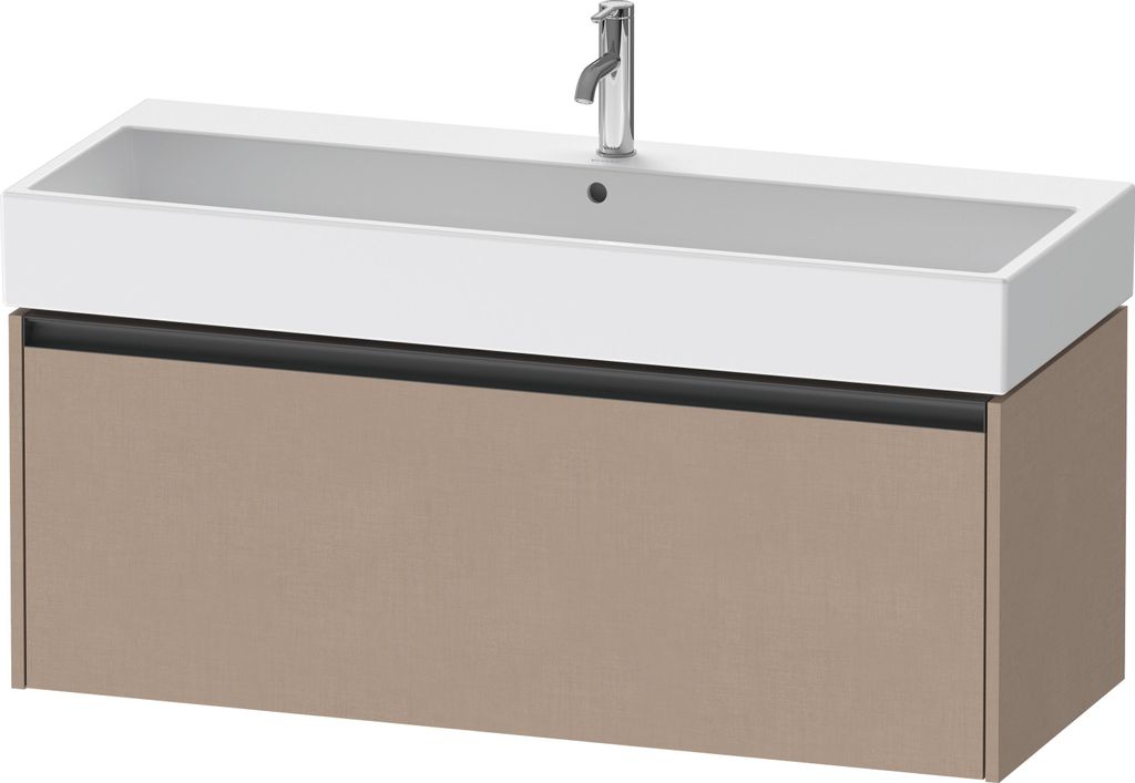 Duravit Ketho.2 Wastafelonderkast 118,4x46x44 cm Mat Linnen