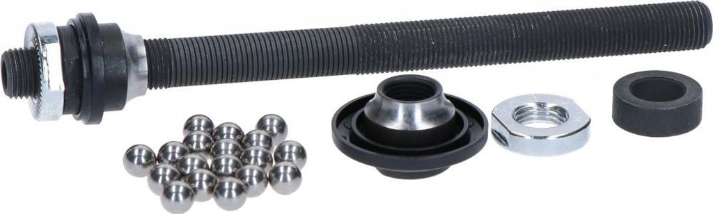 SHIMANO Hohlachse WH-RS300-R Komplettkit - präzises Upgrade für Shimano-Laufr...