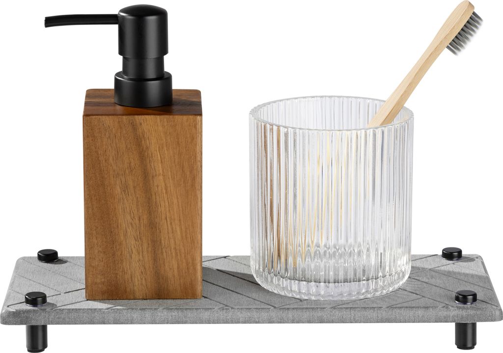 Navaris Ablage für Spülutensilien aus Kieselgur - Sink Organizer schnelltrocknend - Schwammhalter Küche Seifenablage Bad - Design Spülorganizer...