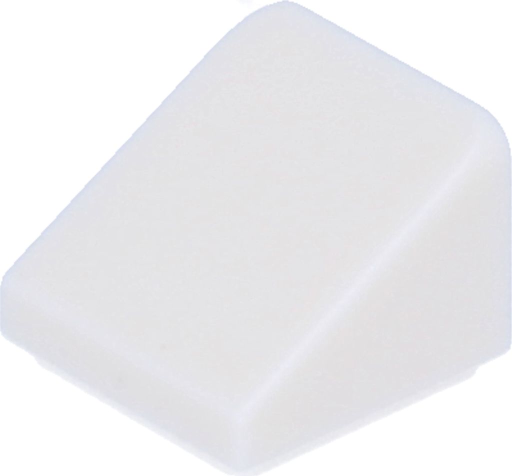 Lego 1x1 Schrägstein 30° x 1 x 1 x 2/3 54200 - 1 Stück Weiß