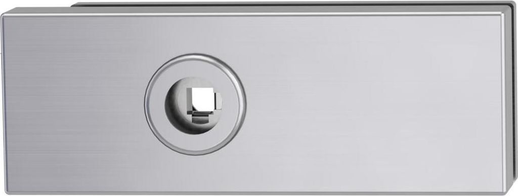 Griffwerk PURISTO S -Edelstahl matt Schlosskasten mit Magnetfalle -UV