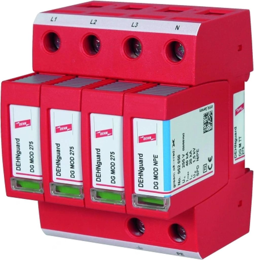 Dehn & Söhne 952310 Ogranicznik przepięć DEHNguard M TT 275 Zdjęcie produktu 