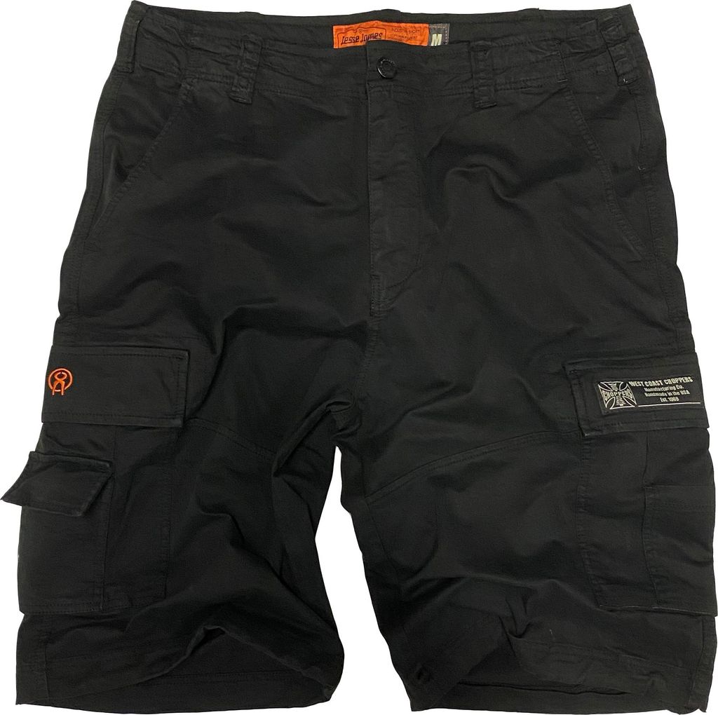 West Coast Choppers Short Herren WCC CFL Cargo Short- Vintage Black schwarz XL