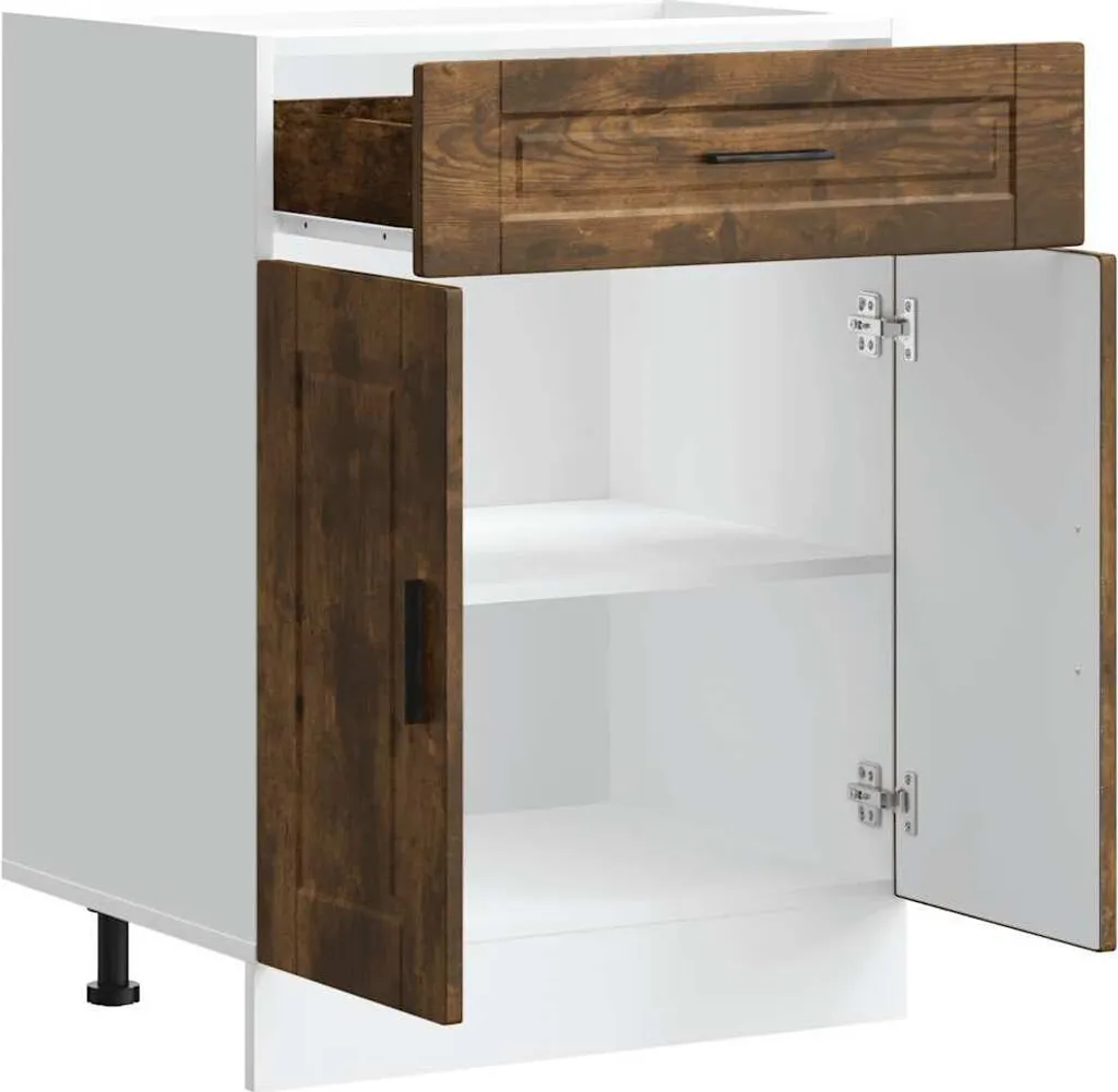 Base Cucina SYFAX™ Rovere Fumo | Legno Multistrato Porto Design - 4