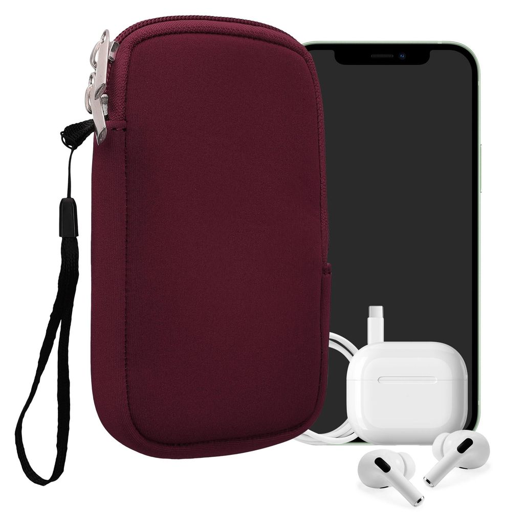 kwmobile Neopren Handytasche für Smartphones L - 6,5" - Produktbild 