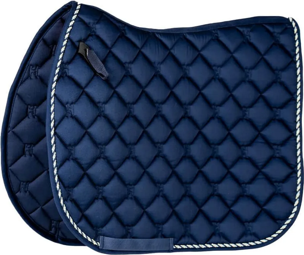 Tapis de selle anti-glisse et dégarroté Horseware Close Contact Navy