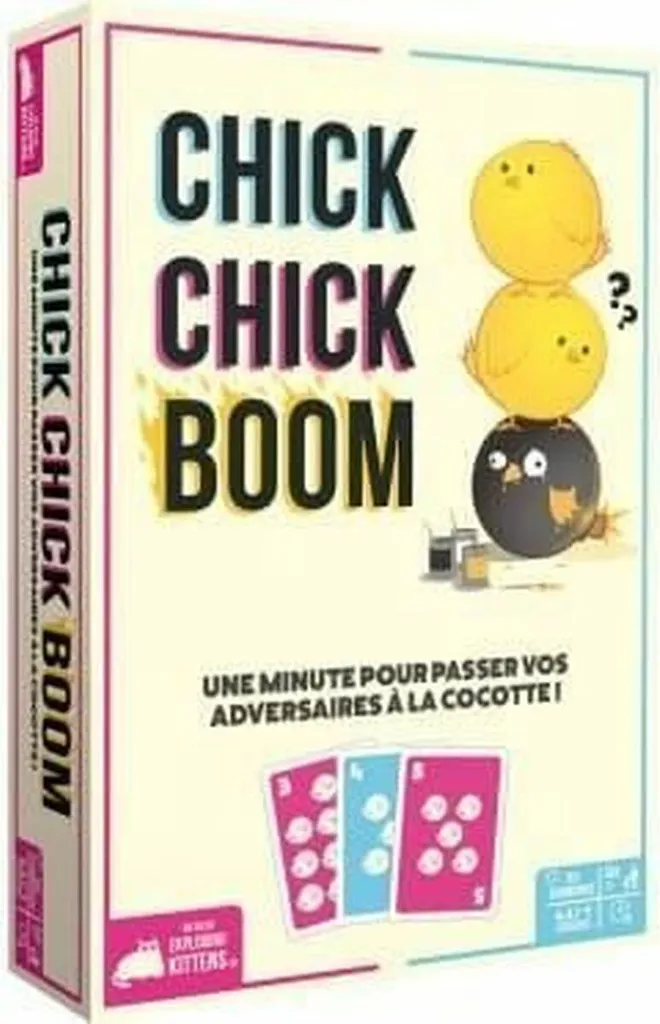 Jeu de société Chick Chick Boom Asmodee pour des soirées fun