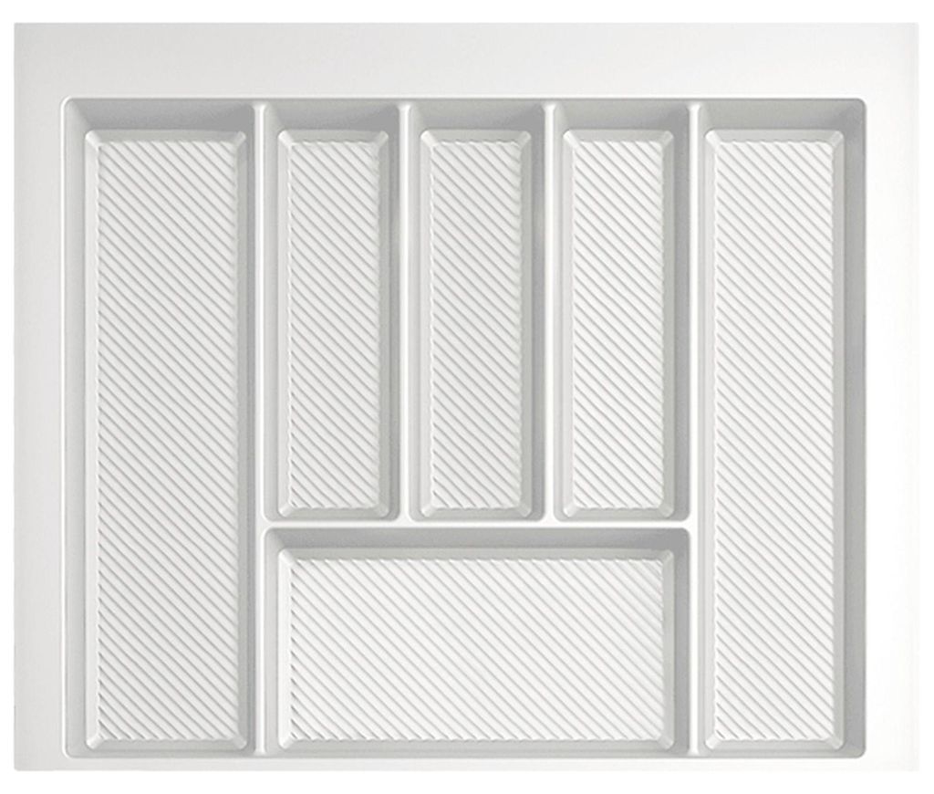 Besteckeinsatz kürzbar Breite 49-55 cm Schublade 60 cm Tiefe 42-49 cm