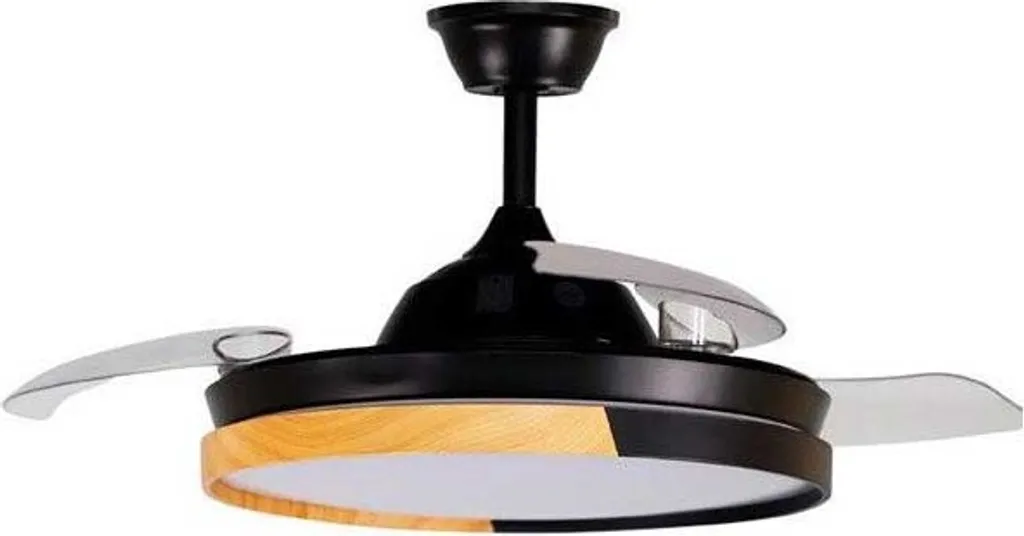 Fabrilamp Emperador 72W: Ventilatore da Soffitto Silenzioso DC con Pale Retrattili