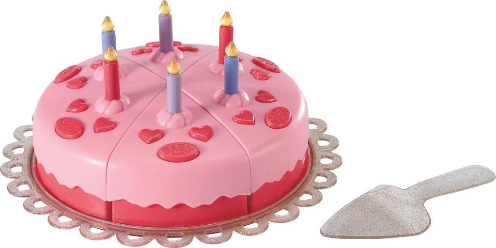 Zapf 830789 BABY born Deluxe Happy Birthday Set 43 cm Produktbild 