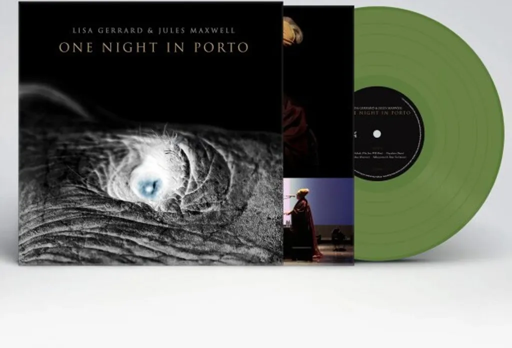 Lisa Gerrard One Night in Porto Vinyle Vert avec Qualité Sonore Premium