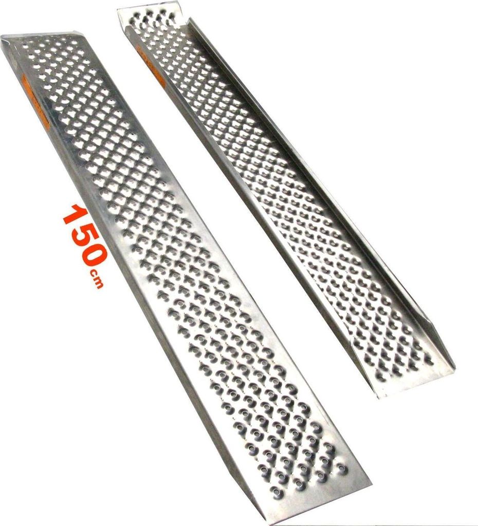 1 x Alu Verlade Rampe 06141 Auffahrrampe 200 kg Laderampe