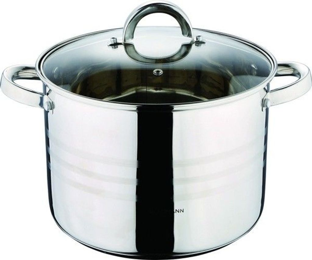 Edelstahltopf mit Deckel 18 cm Gourmet Line Produktbild 