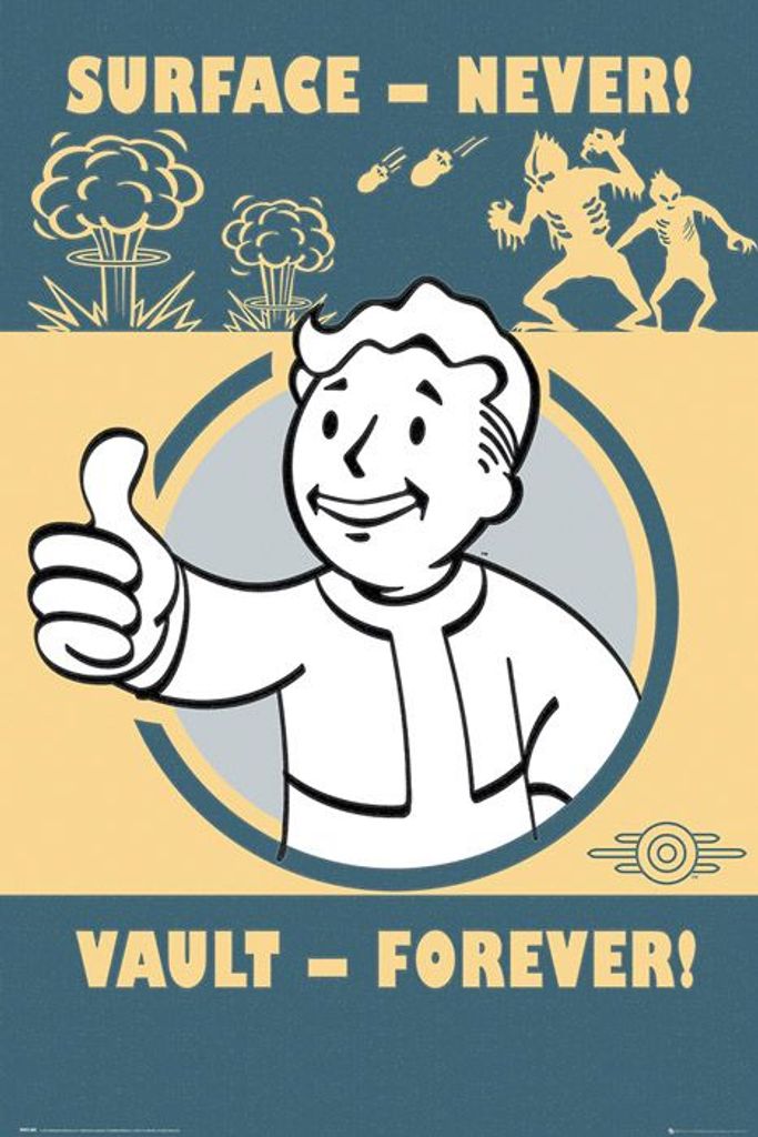 FALLOUT - Poster Maxi 91cmx51cm - Vault Forever
