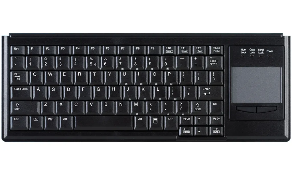 Clavier Compact pour Rack et Industrie Cherry Industry 4.0 avec Touchpad
