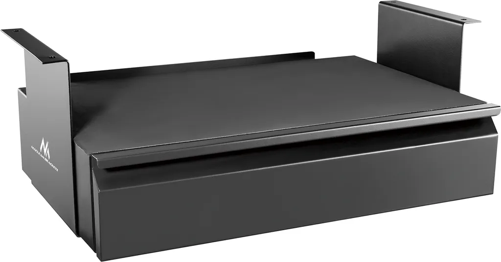 Rangement sous bureau suspendu : tiroir et étagère de bureau 5kg max