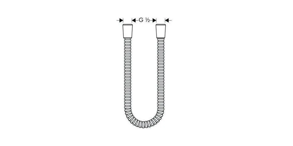 Hansgrohe AXOR 28120000 Flessibile Doccia Metallo 2m | Qualità Tedesca - 3
