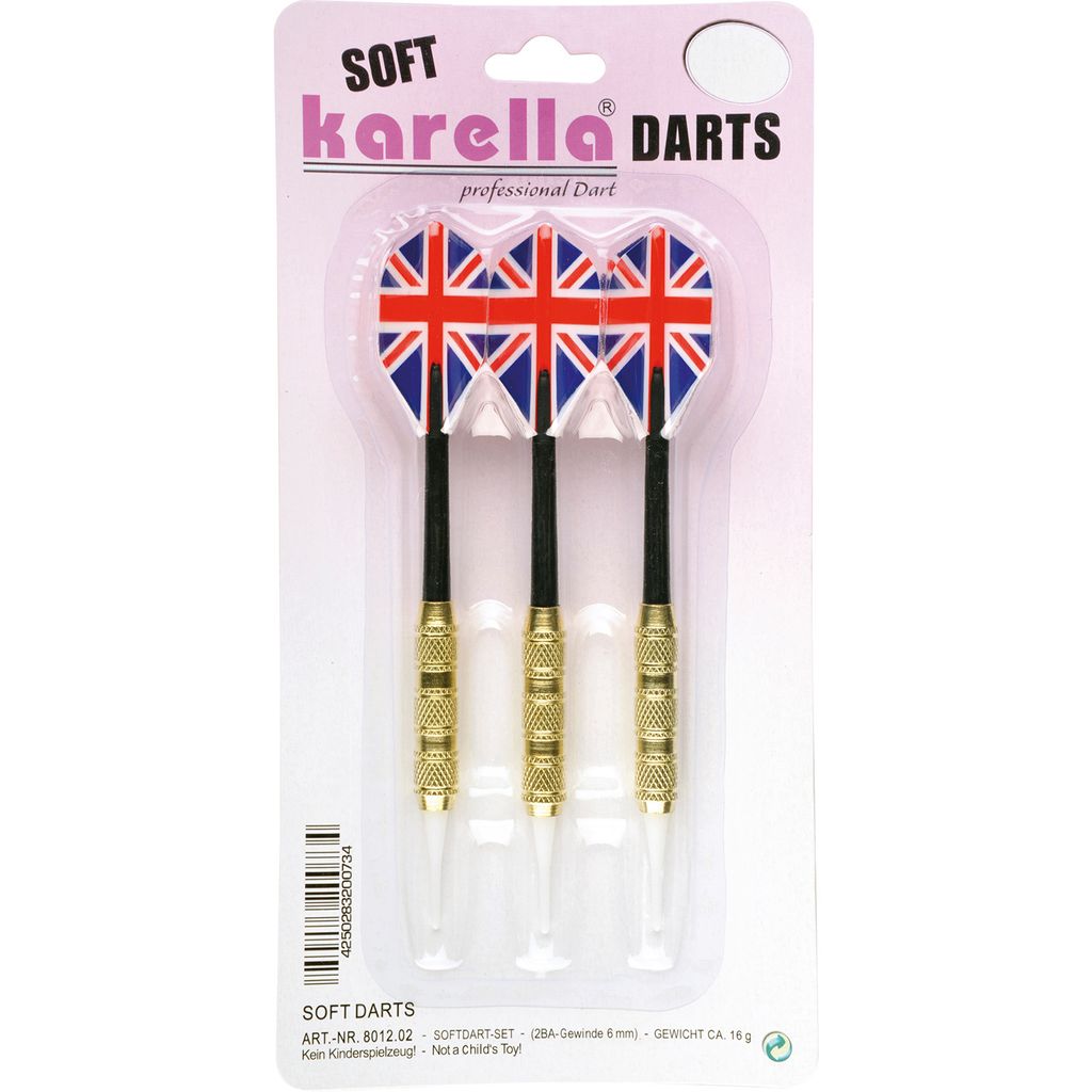 Softdart Karella Blister 18 g, Dartpfeile aus Iron mit Produktbild 