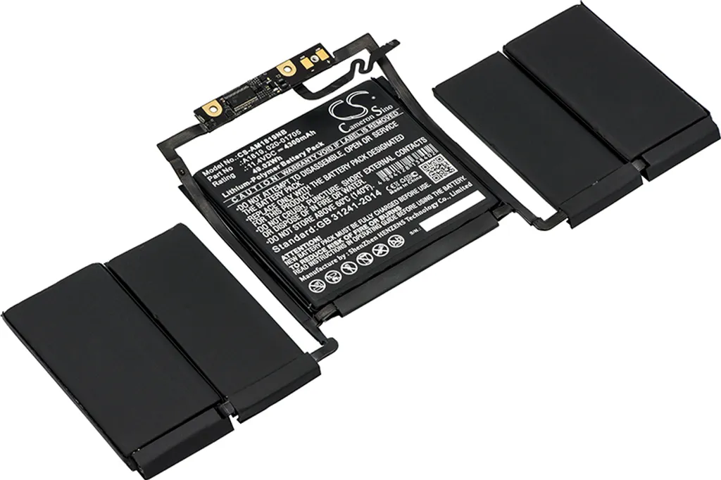 Batterie Haute Capacité A1706 MacBook Pro 13 Late 2016 EMC 3071 3163