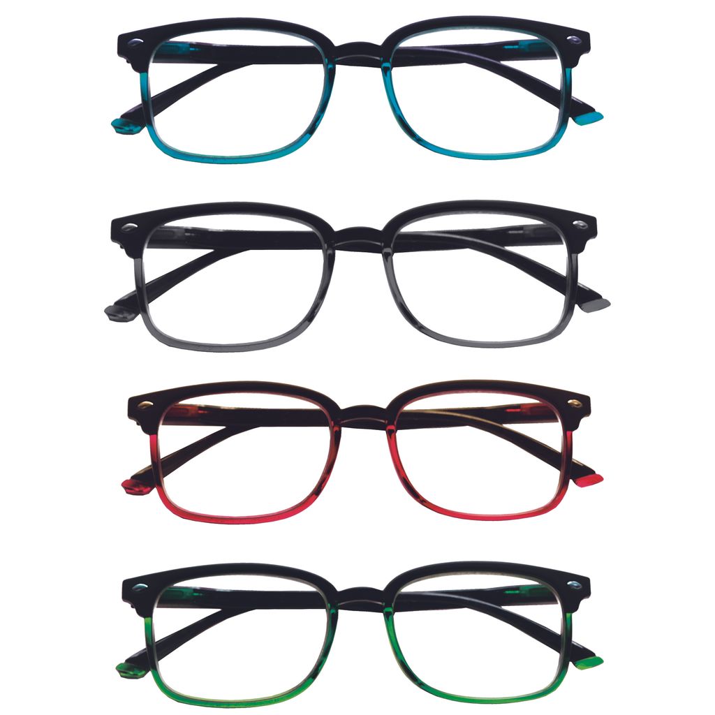 El Charro Hawaii Black and Gray Reading Glasses